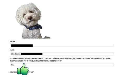 09.18.24 Update Bixby Animal Hospital Chip ID: Courduroy’s chip ID 985141004450478
